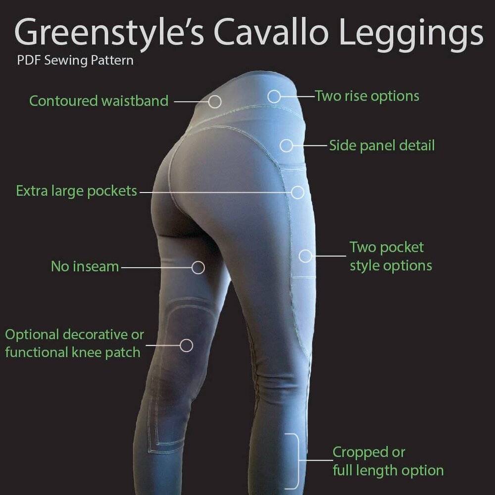 Greenstyle Creations - Cavallo Leggings - sewingandthings