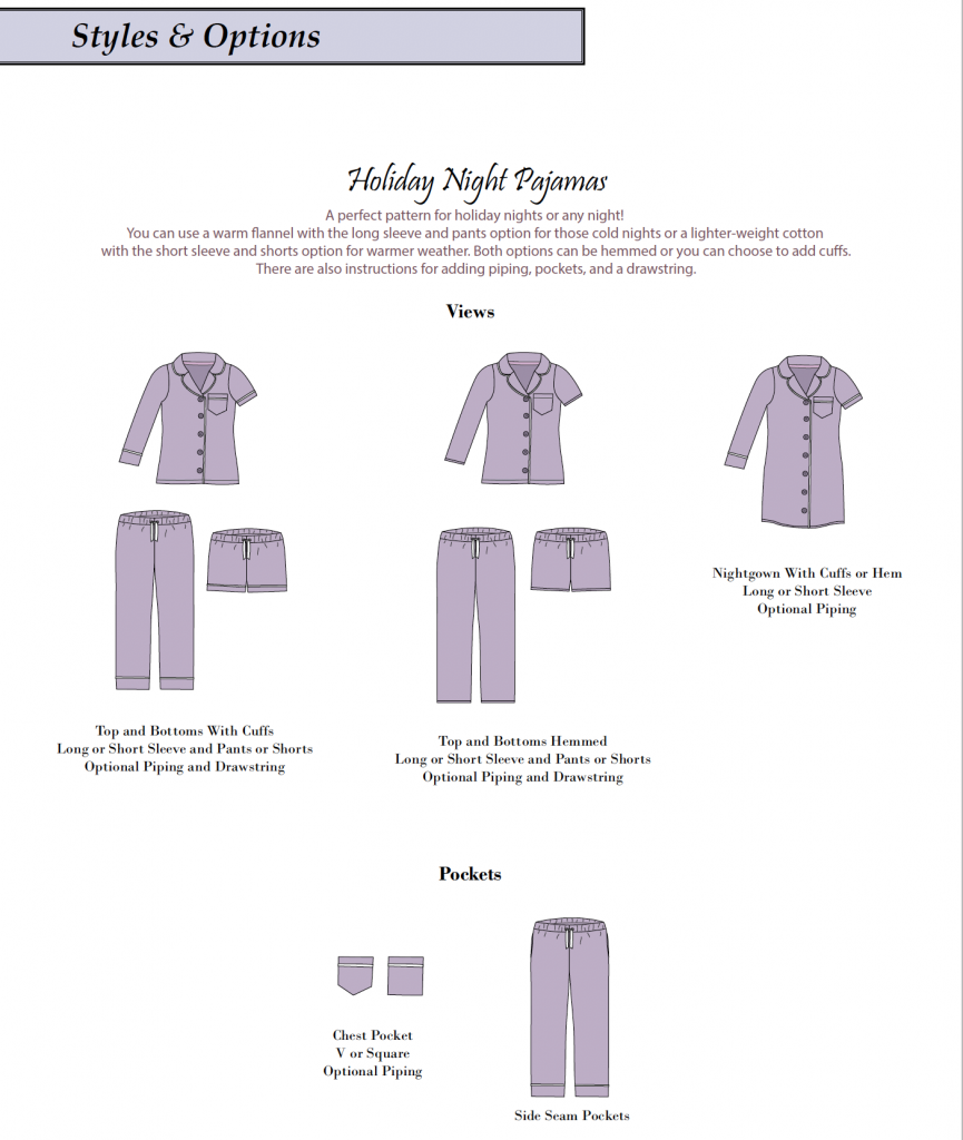 Sew A Little Seam - Holiday Pajamas - sewingandthings