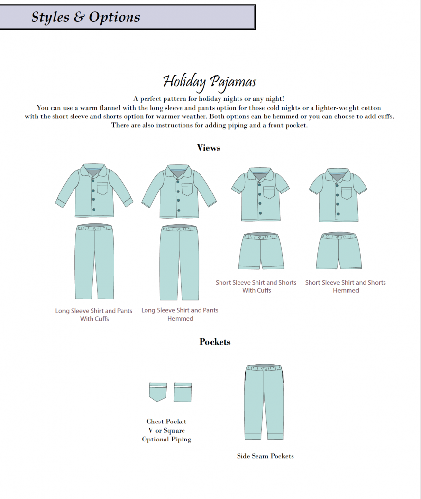 Sew A Little Seam - Holiday Pajamas - sewingandthings